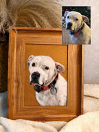 Custom Pet Portrait - 3D Hand-Sculpted Dog & Cat Portraits from Photos (Not just a Painting)
