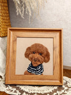Custom Pet Portrait - 3D Hand-Sculpted Dog & Cat Portraits from Photos (Not just a Painting)