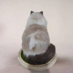 Custom Plush Portrait Cat – Handmade Tribute to Your Precious Feline Friend