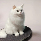 Custom 3D Felt Cat Sculptures - Realistic Cat Replicas From Photos